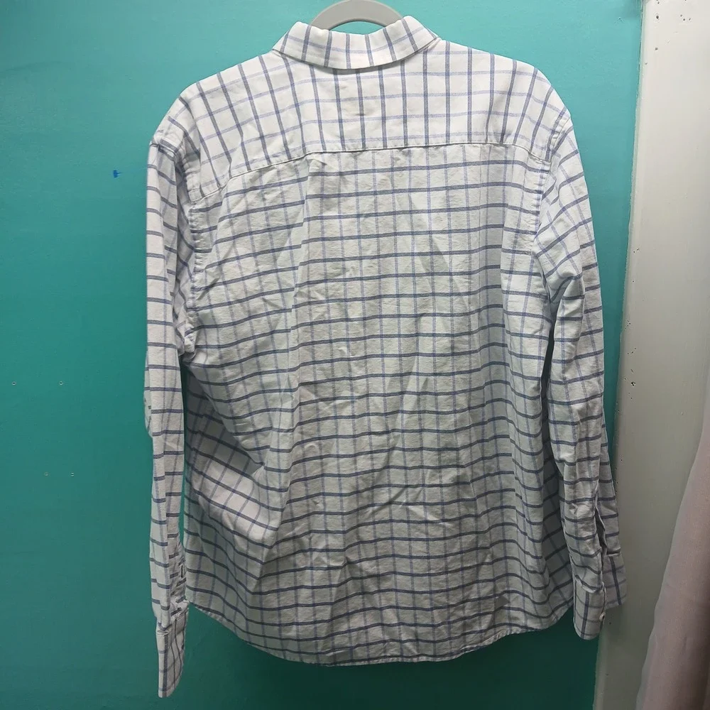 UNTUCKit Mens‎ XL Button Down Shirt Cotton Long Sleeve Preppy Business Casual